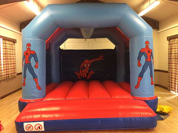 Spider man Bouncy Castle hire Folkestone Kent