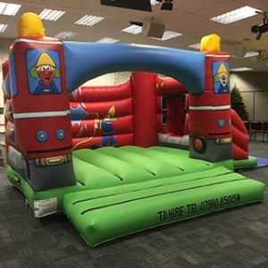 Bouncy Castle Hire Firefighters with Slide